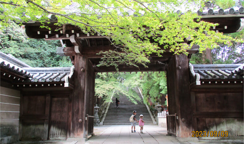 虚空蔵法輪寺の重陽の節句で長寿や厄除けを願う